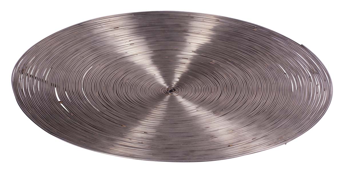 16” Round Metal Trivet with Tri-Stand - Silver Color - Wired Dining / Kitchen Essentials - Buy in Bulk Wholesale
